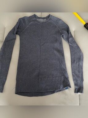 Lululemon grayish blue Crewneck Sweater